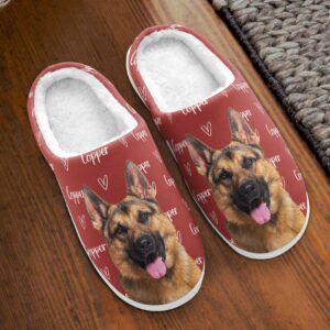 Custom Photo Pet Name Personalized Photo Slippers 2