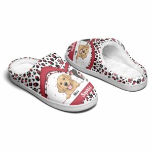 Cute Dog Personalized Slippers 4