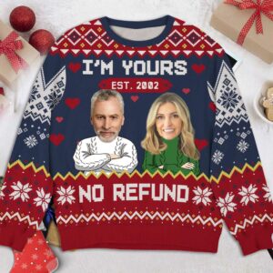 I’m Yours Custom Face – Personalized Custom All-Over-Print Sweater
