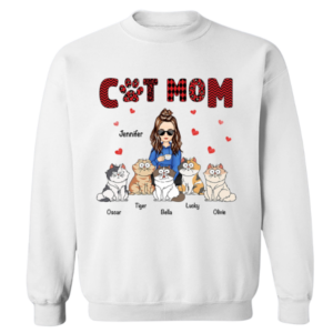 Just A Girl Who Love Cats – Personalized Sweater